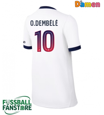 Paris Saint-Germain Ousmane Dembele #10 Replik Auswärtstrikot Damen 2026-27 Kurzarm
